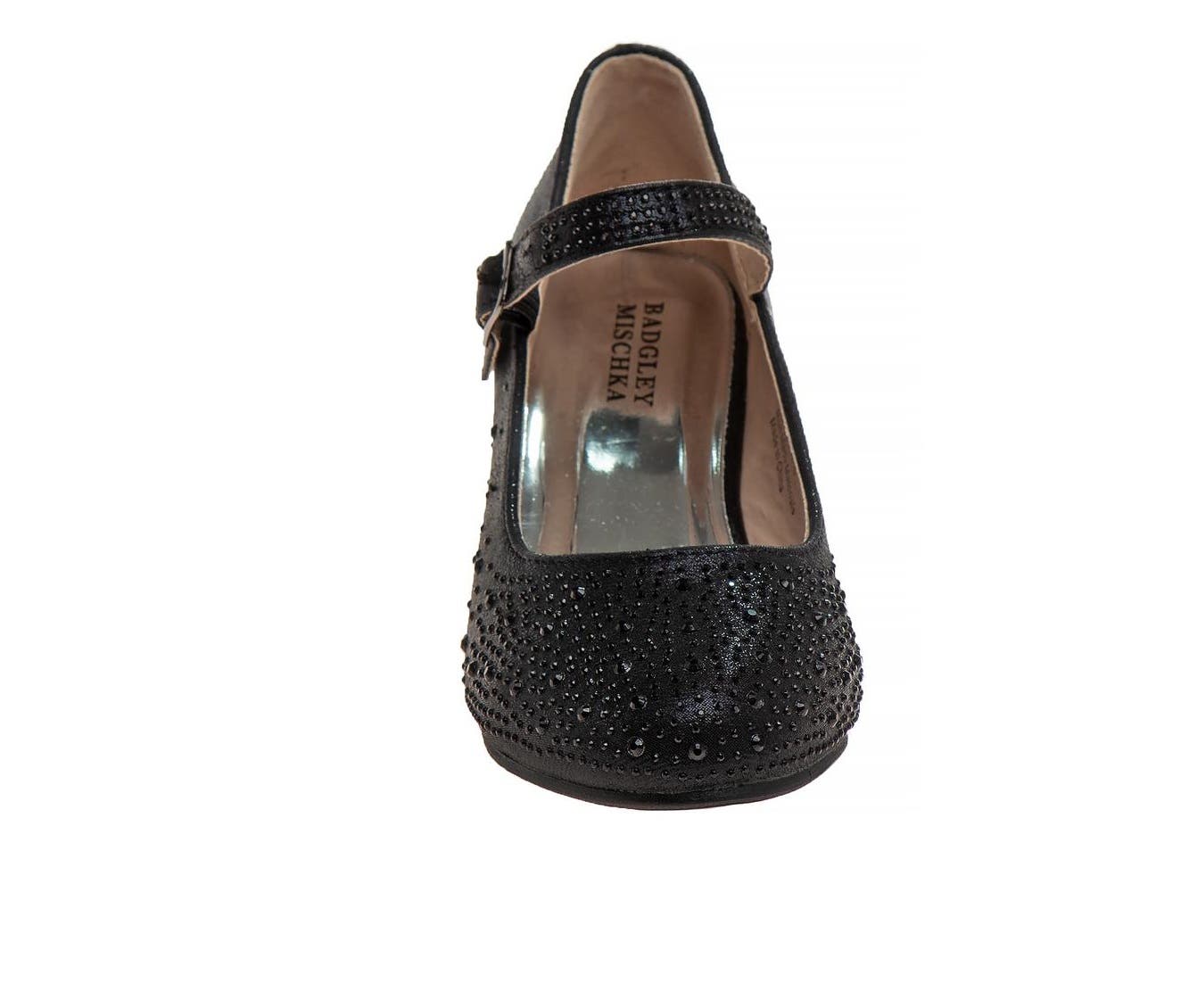 BADGLEY MISCHKA Elegant Dress Heel Shoes, Alternate, color, Black