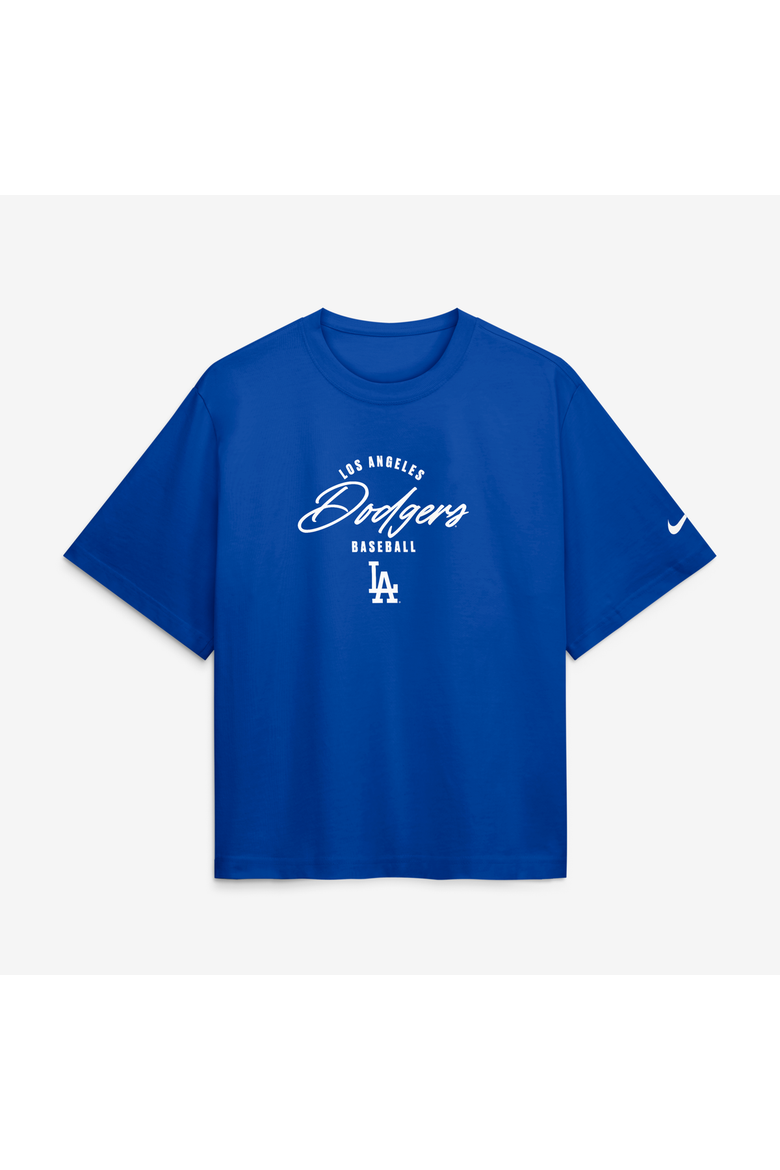 Women's Nike Shohei Ohtani Royal Los Angeles Dodgers Premium Essentials Boxy Name & Number T-Shirt, Alternate, color, Royal