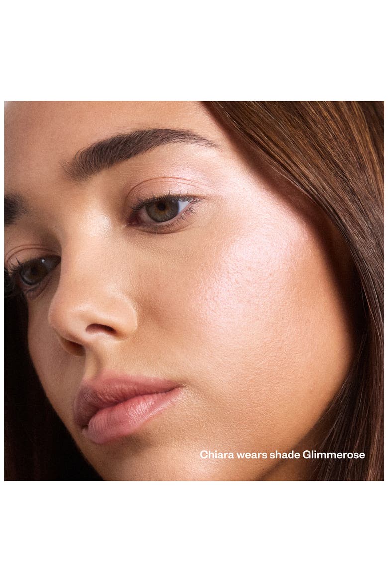Shiny Objects Wet Glisten Powder Highlighter for Face & Eyes, Alternate, color, GLIMMEROSE