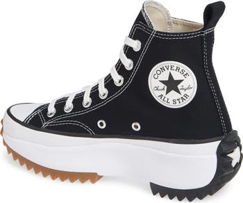 Converse selling Run Star Hike Hi Sneakers in Black/Multicolor SIZE 7 WOMEN