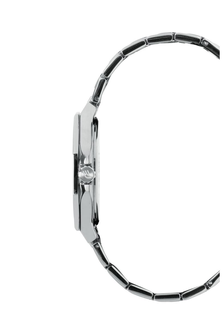 Edifice Slim Bracelet Watch, 44mm, Alternate, color, SILVER