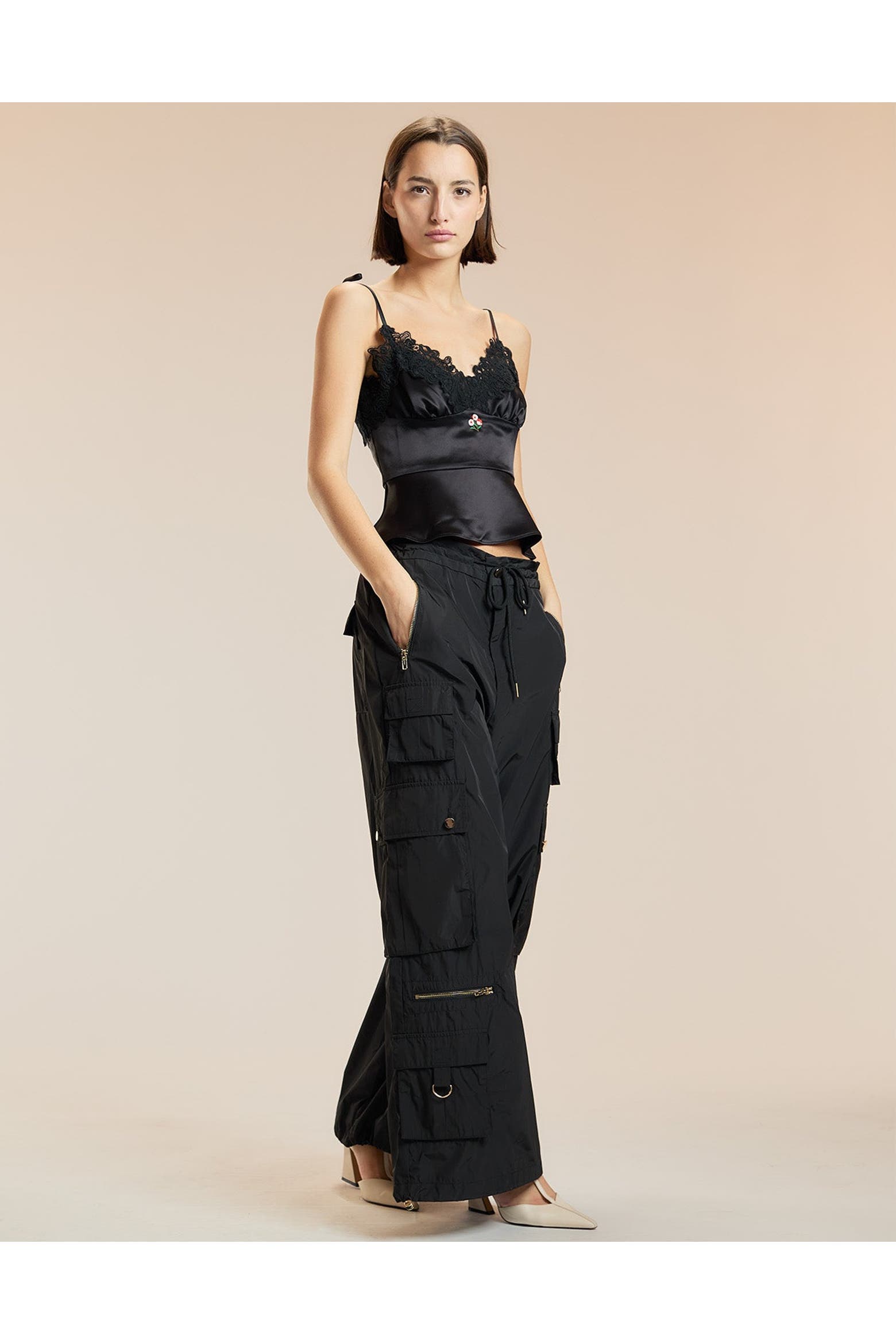 Reowly Cynthia Rowley Garbo Lace Slip Top (Women) | Nordstrom