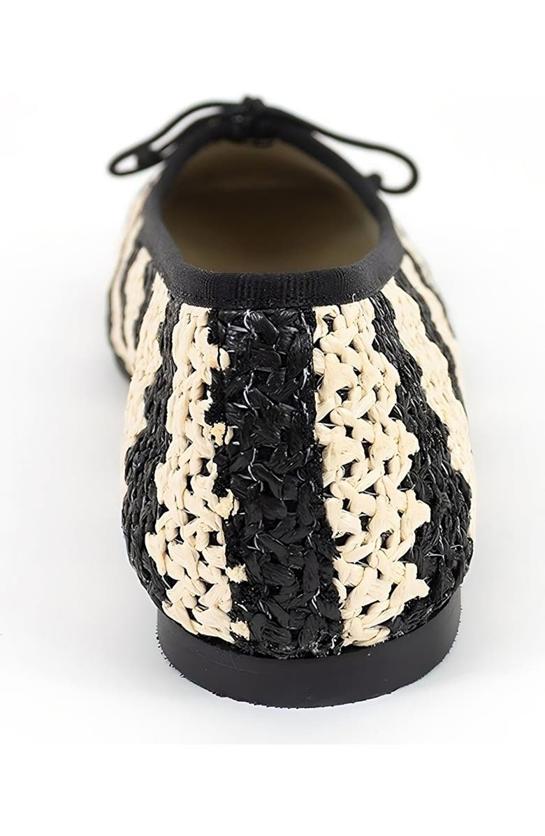 Menina Step Lucy Ballet Flat, Alternate, color, Raffia
