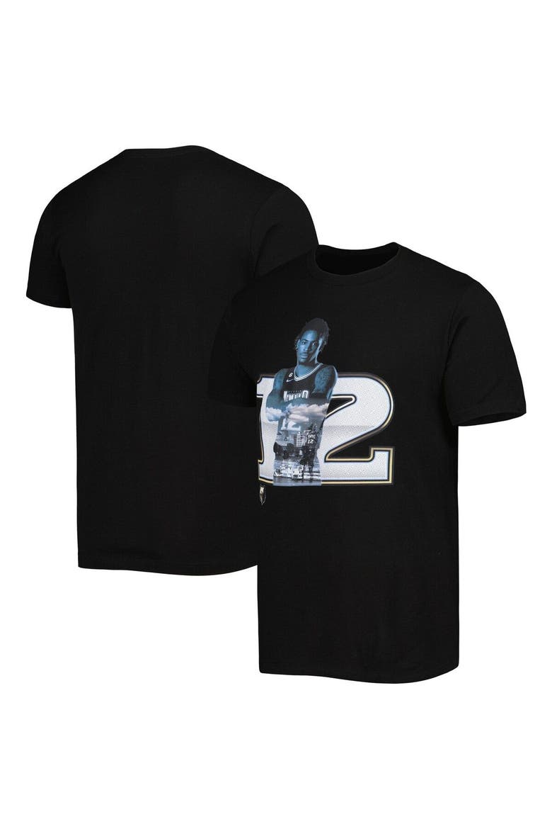 Men's Stadium Essentials Ja Morant Black Memphis Grizzlies Player Metro T-Shirt, Main, color, Black