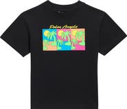 Palm Angels Kids' Triple Pop Palms Graphic T-Shirt