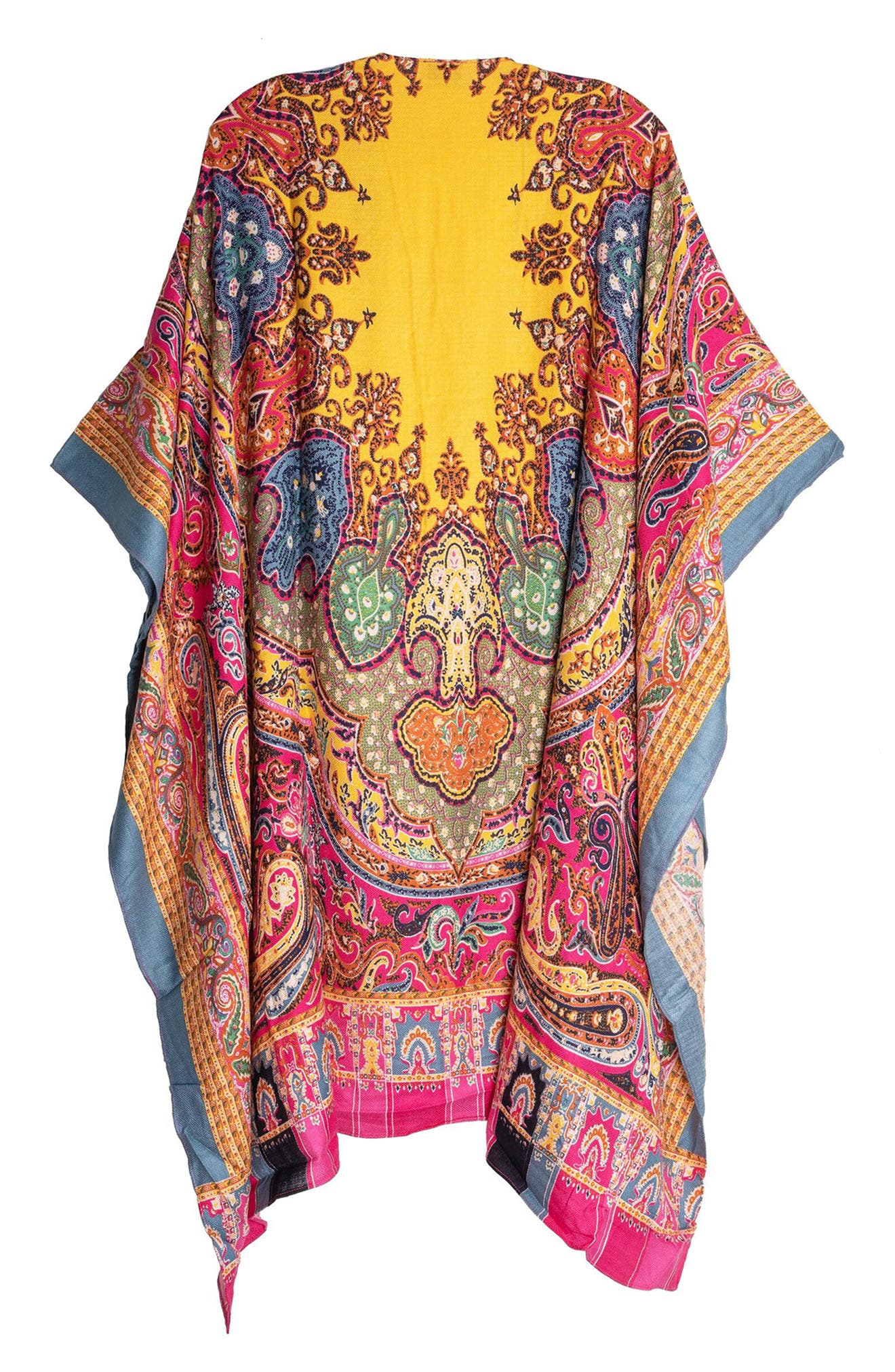 SAACHI Multi Paisley High/Low Duster (Women) | Nordstromrack
