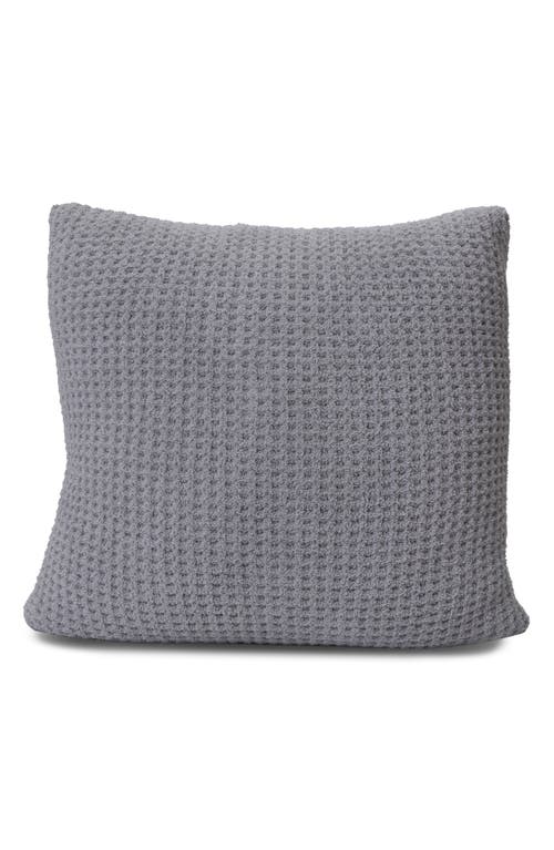 Barefoot Dreams Cozychic® Waffle Knit Accent Pillow In Dove Gray