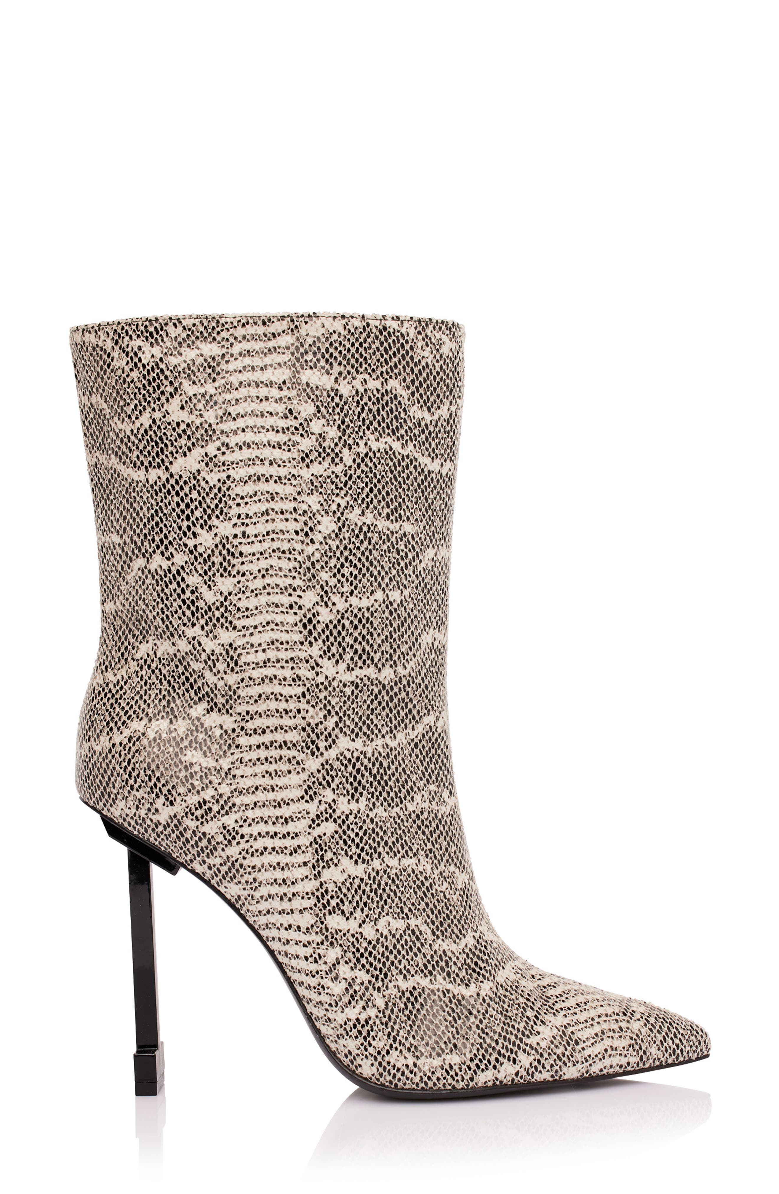 The Bootie, Alternate, color, WHITE SNAKE