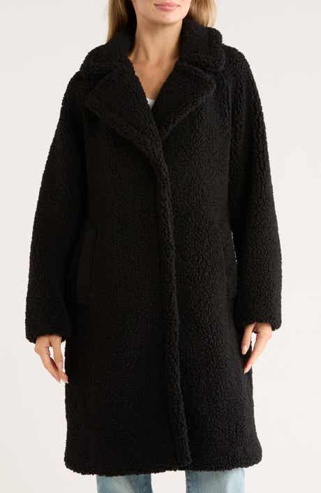 Lucky Brand Missy Faux Shearling Coat