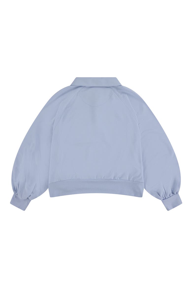 Kids' Button Half Placket Pullover, Alternate, color, KENTUCKY BLUE