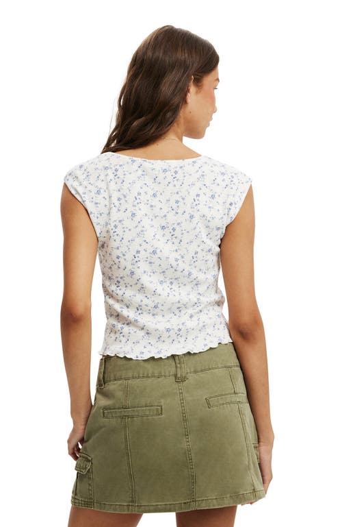 COTTON ON CHELSEA OPEN FRONT TOP 