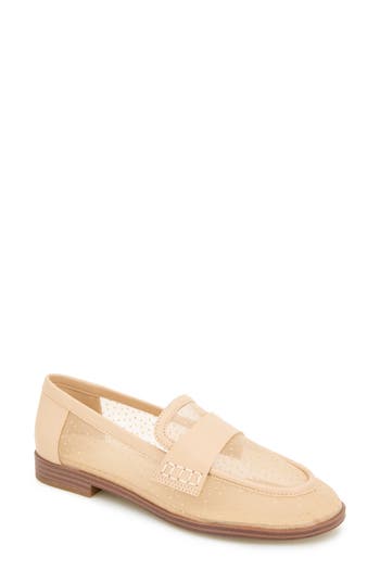 Reaction Kenneth Cole Great Penny Loafer In Almond Sparkle