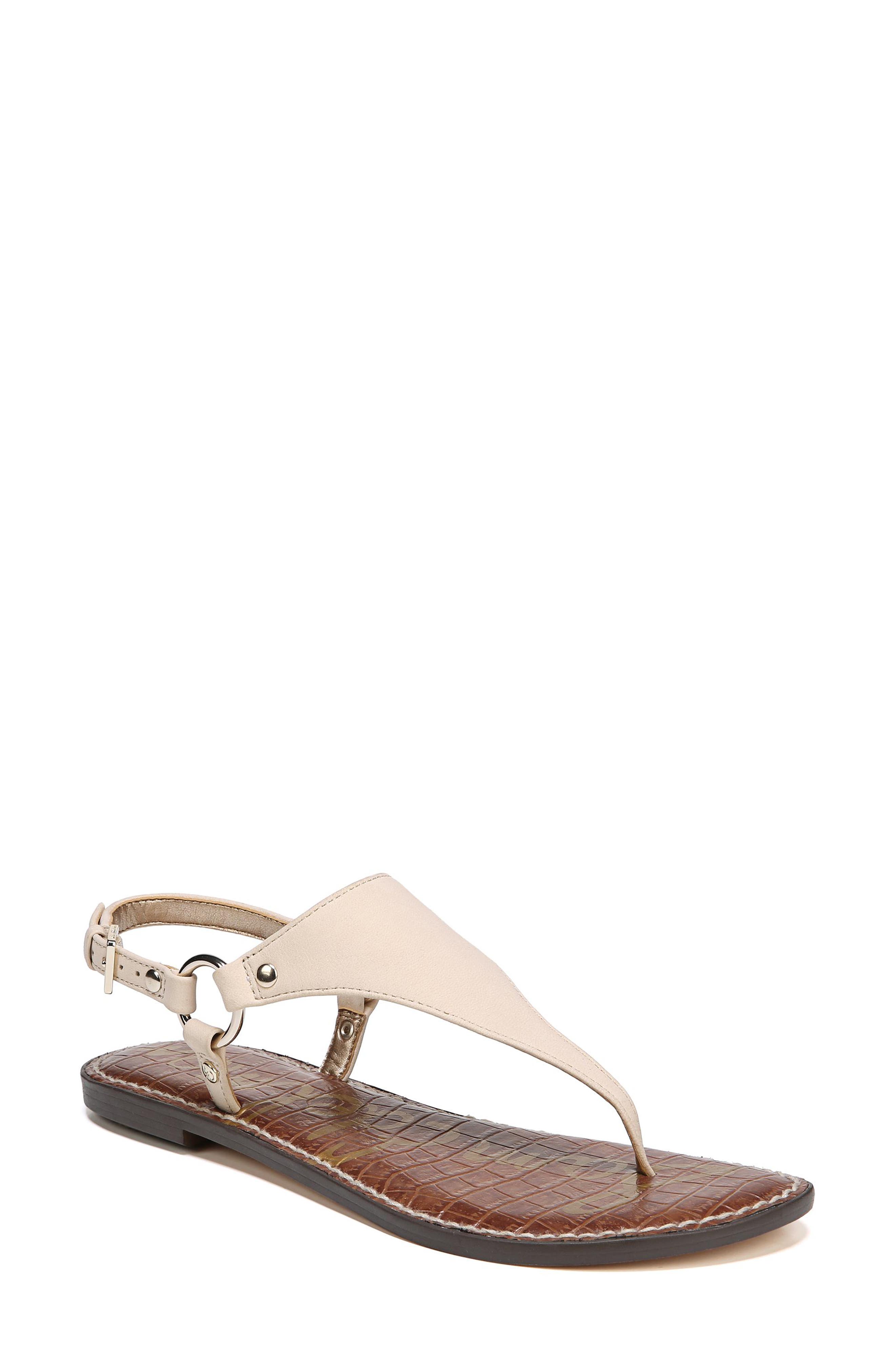 Greta Sandal, Main, color, SUMMER SAND LEATHER