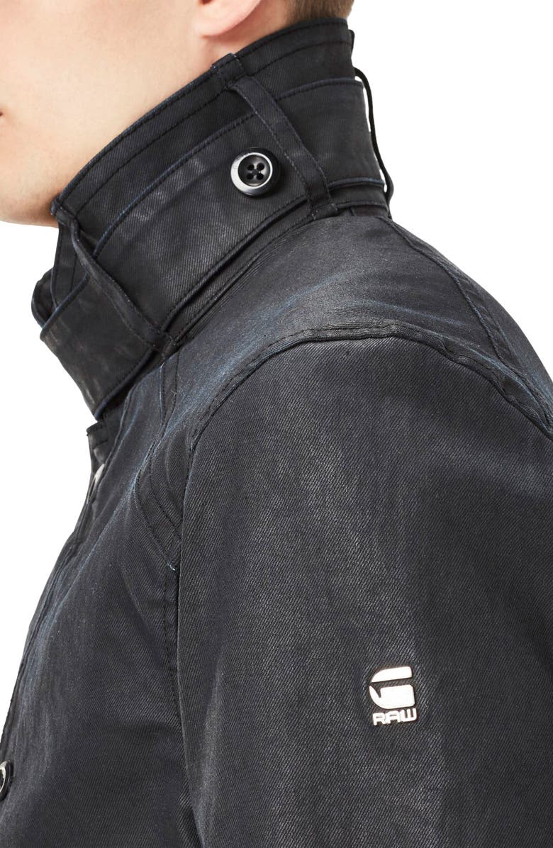 G-Star RAW Garber Denim Trench Coat, Alternate, color,