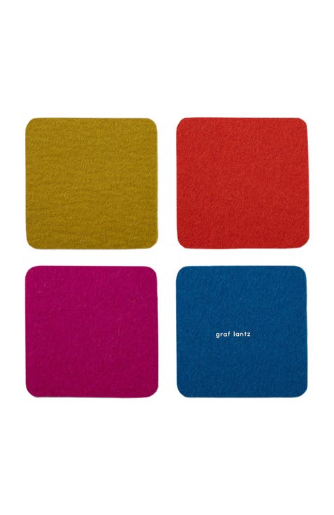 Bierfilzl Merino Wool  Coaster set