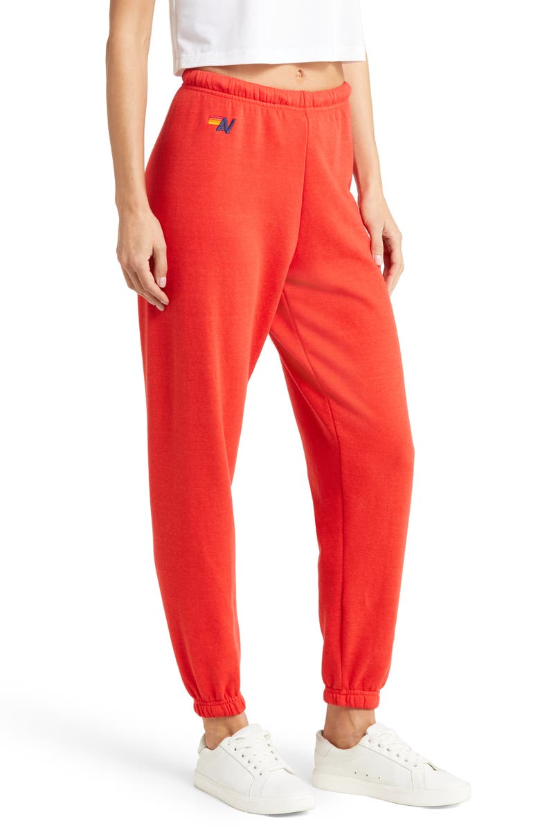 Aviator Nation Aviation Nation Bolt Stitch Sweatpants, Alternate, color, 