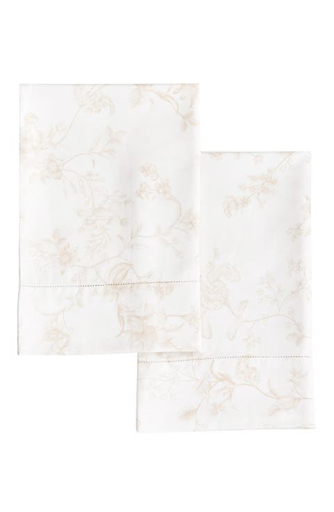 Bouquet Cotton Pillowcase Set