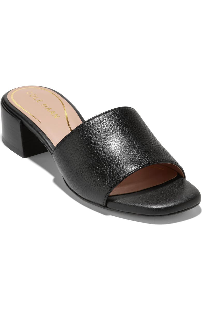 Cole Haan Calli Single Band Block Heel Slide Sandal, Main, color,