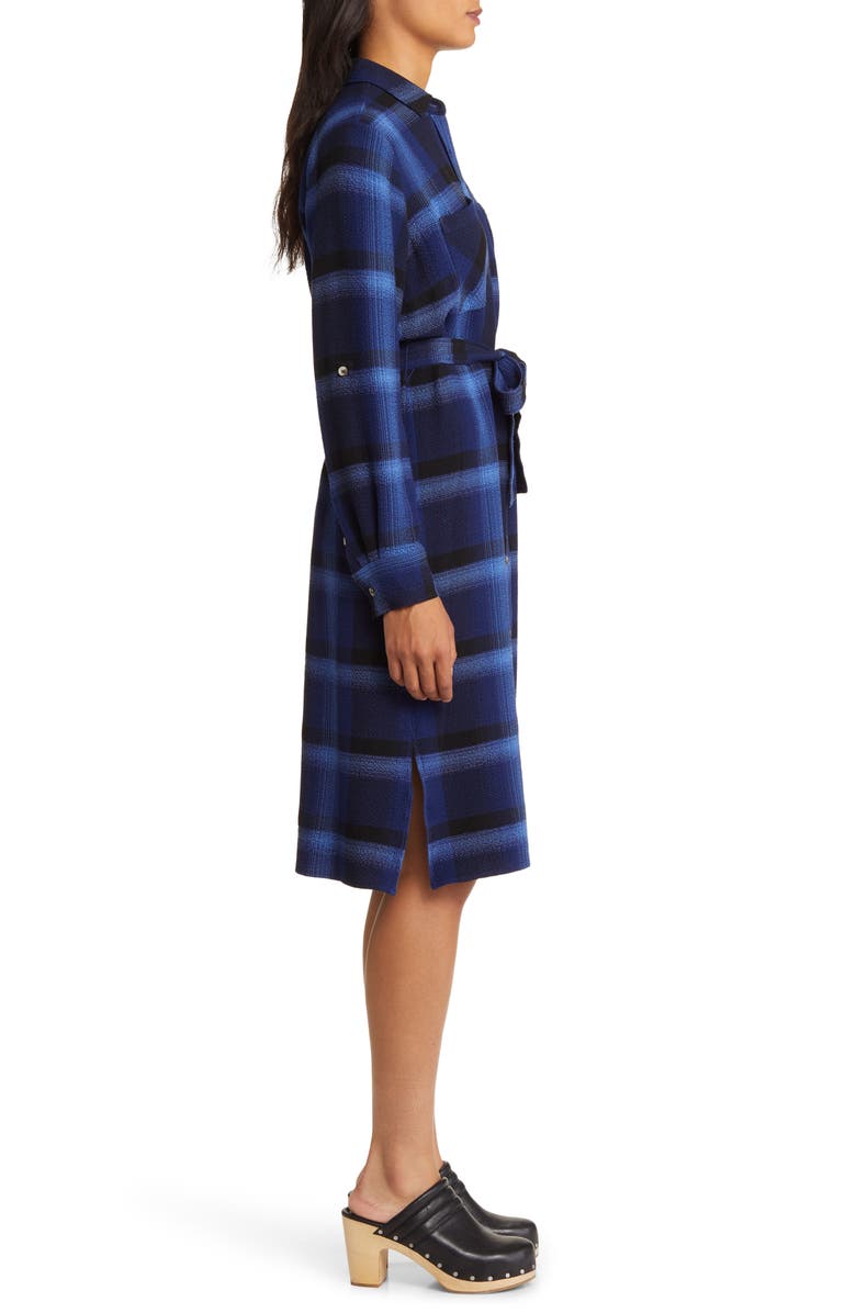 Hatley Gwen Plaid Long Sleeve Shirtdress, Alternate, color, 