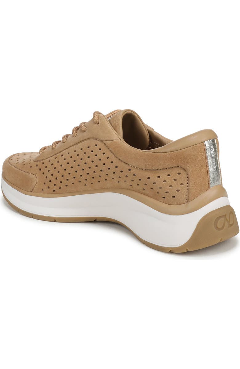 Naturalizer Perforated Sneaker, Alternate, color, Dune Dust Tan