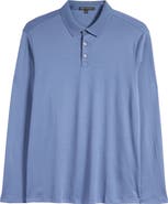 Robert Barakett Georgia Long Sleeve Polo