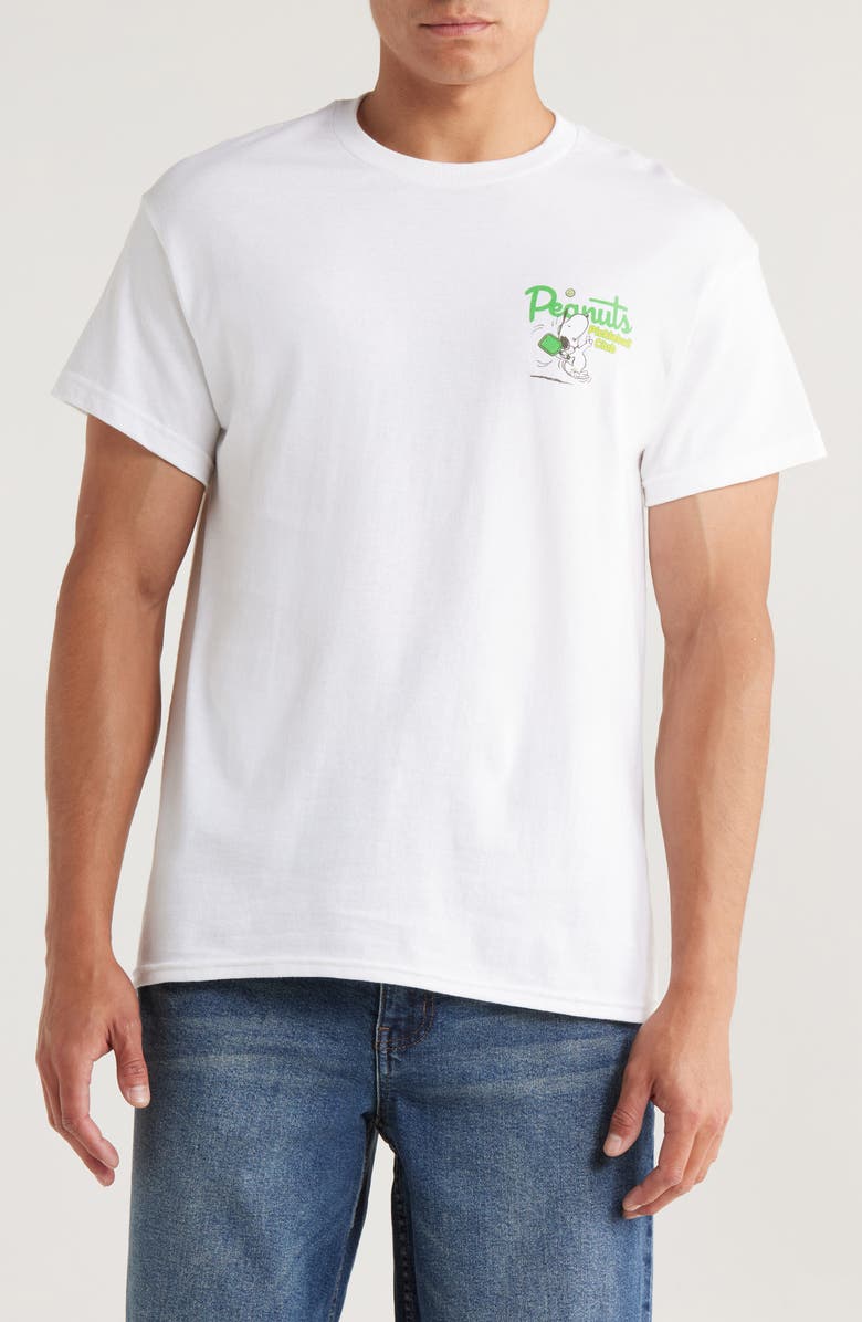 The Forecast Agency x Peanuts Pickleball Club Graphic T-Shirt, Main, color, 