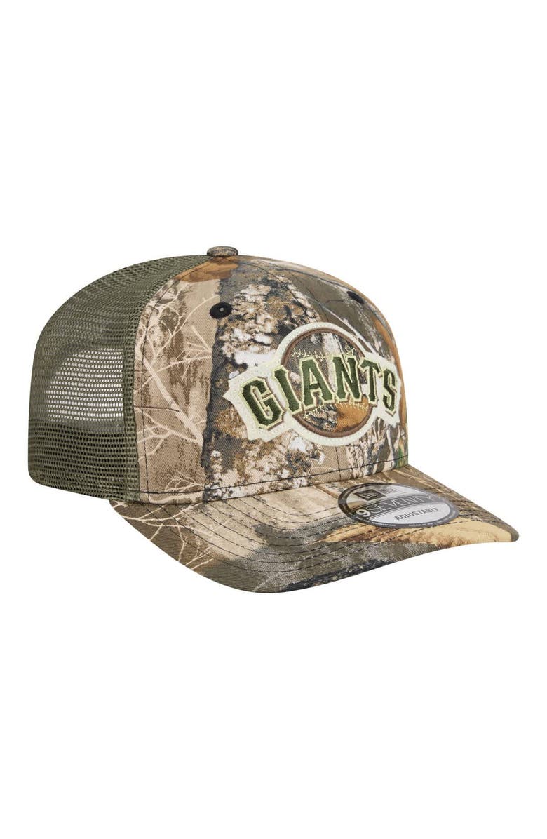 New Era Men's New Era Camo San Francisco Giants Realtree 9SEVENTY Adjustable Hat, Alternate, color, Camo