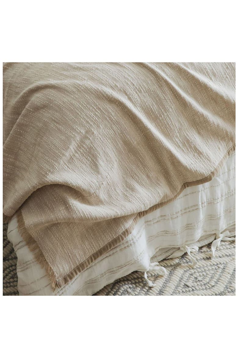 Tranquil Weave Throw Blanket, Alternate, color, OATMEAL