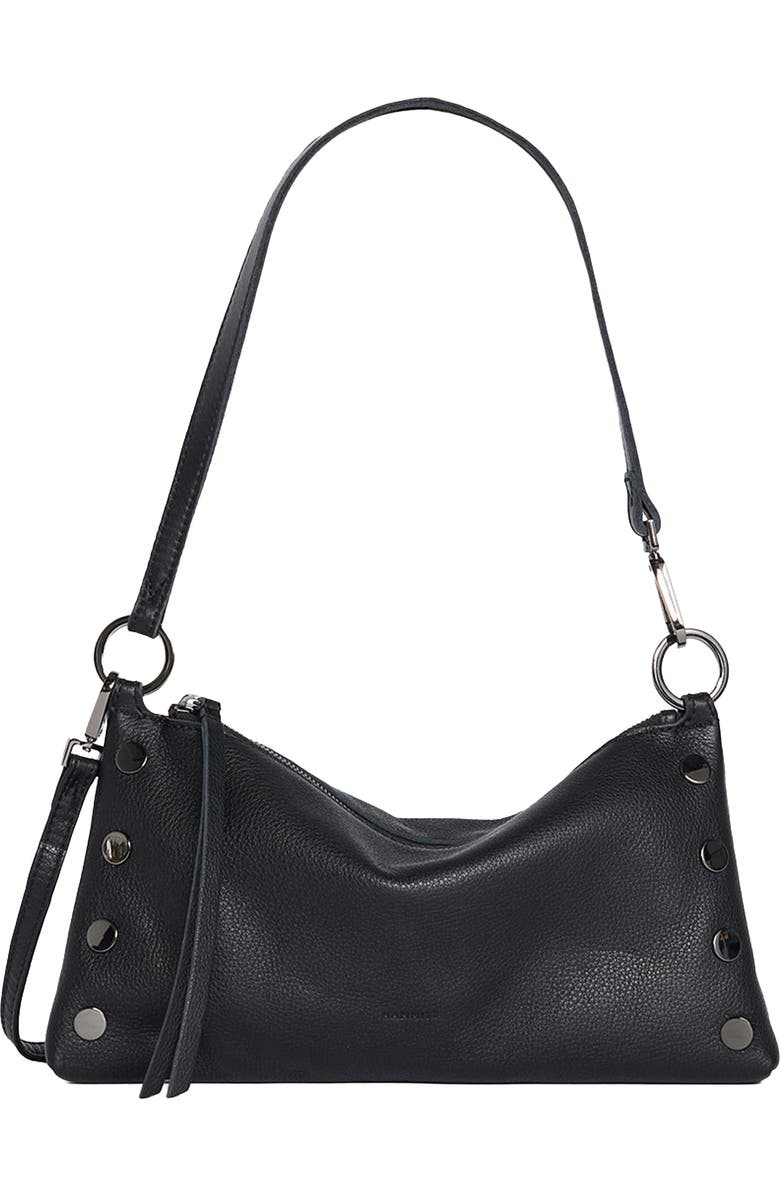 HAMMITT Kyle Shoulder Bag, Main, color, Black/ Gunmetal