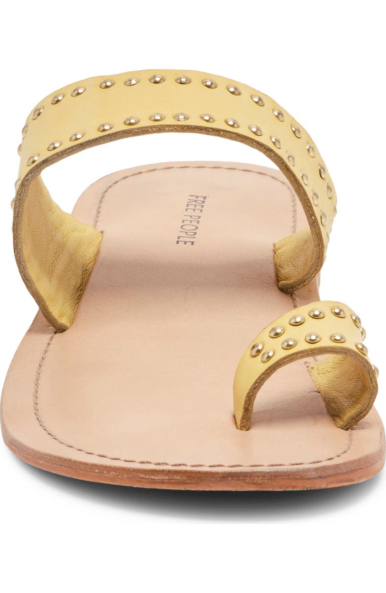 Free People Amelie Tiny Stud Sandal, Alternate, color, Sun Butter