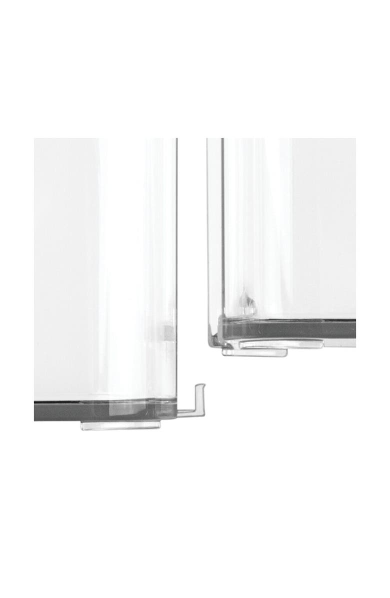 iDesign Interlocking Makeup Drawer Organizer, Clear Plastic Bins for Bathroom Vanity, Dresser, or Desk, 3-Pack, Alternate, color, Clear