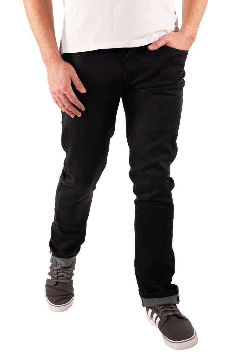Stretch Jeans, Main, color, BLACKDNU