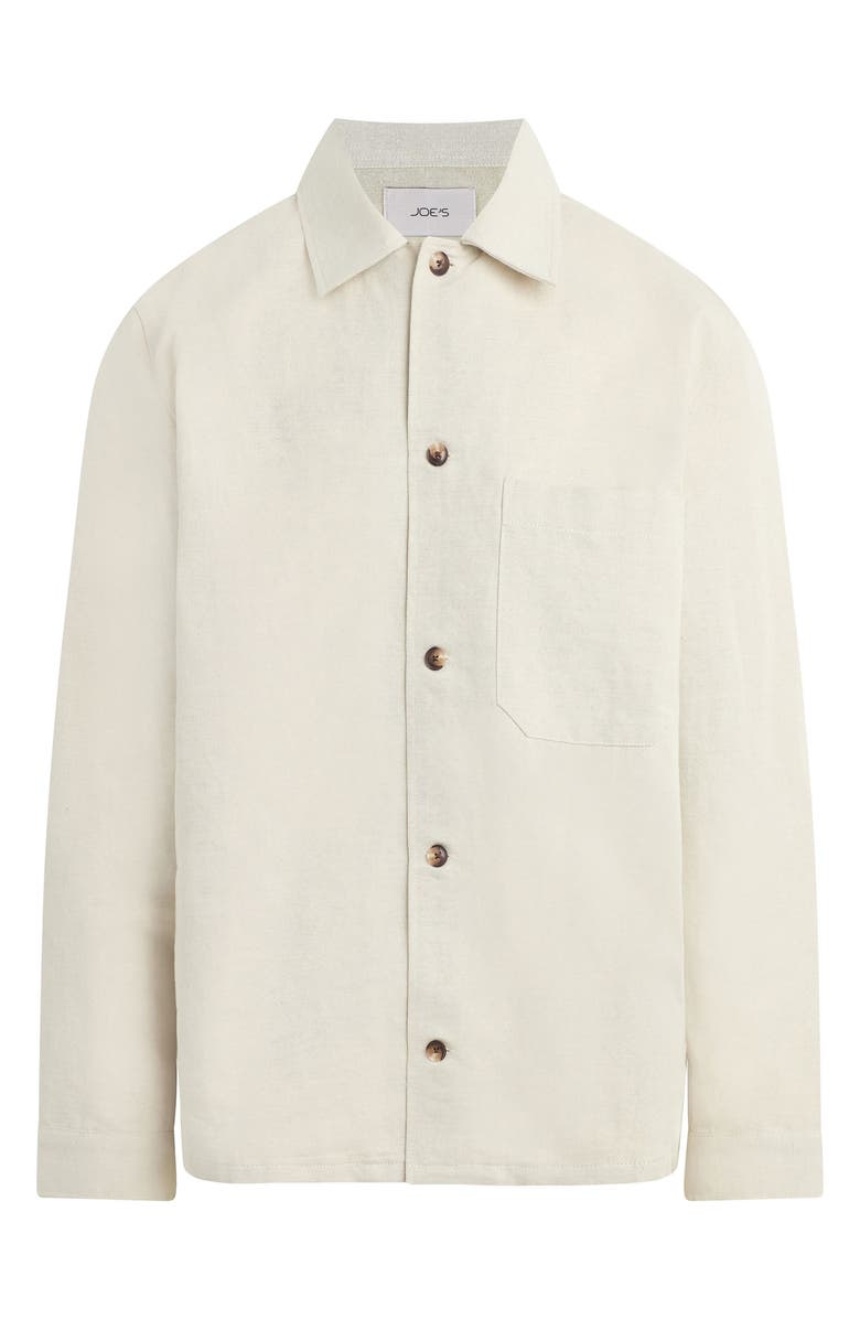 Joe's Cy Linen Button-Up Shirt, Alternate, color, Flax