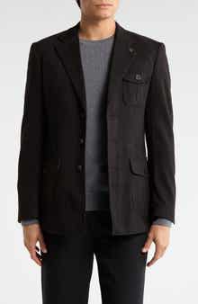 T.R. PREMIUM Slim Fit Solid Stretch Sport Coat