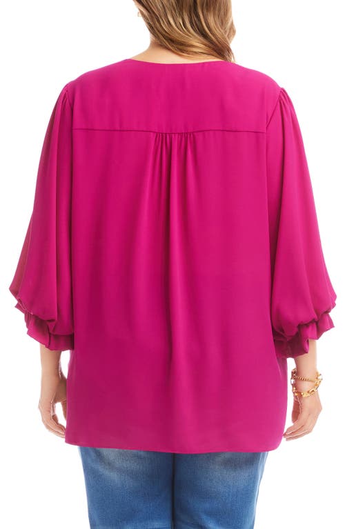 Karen Kane Layered Bracelet Sleeve Top In Gold