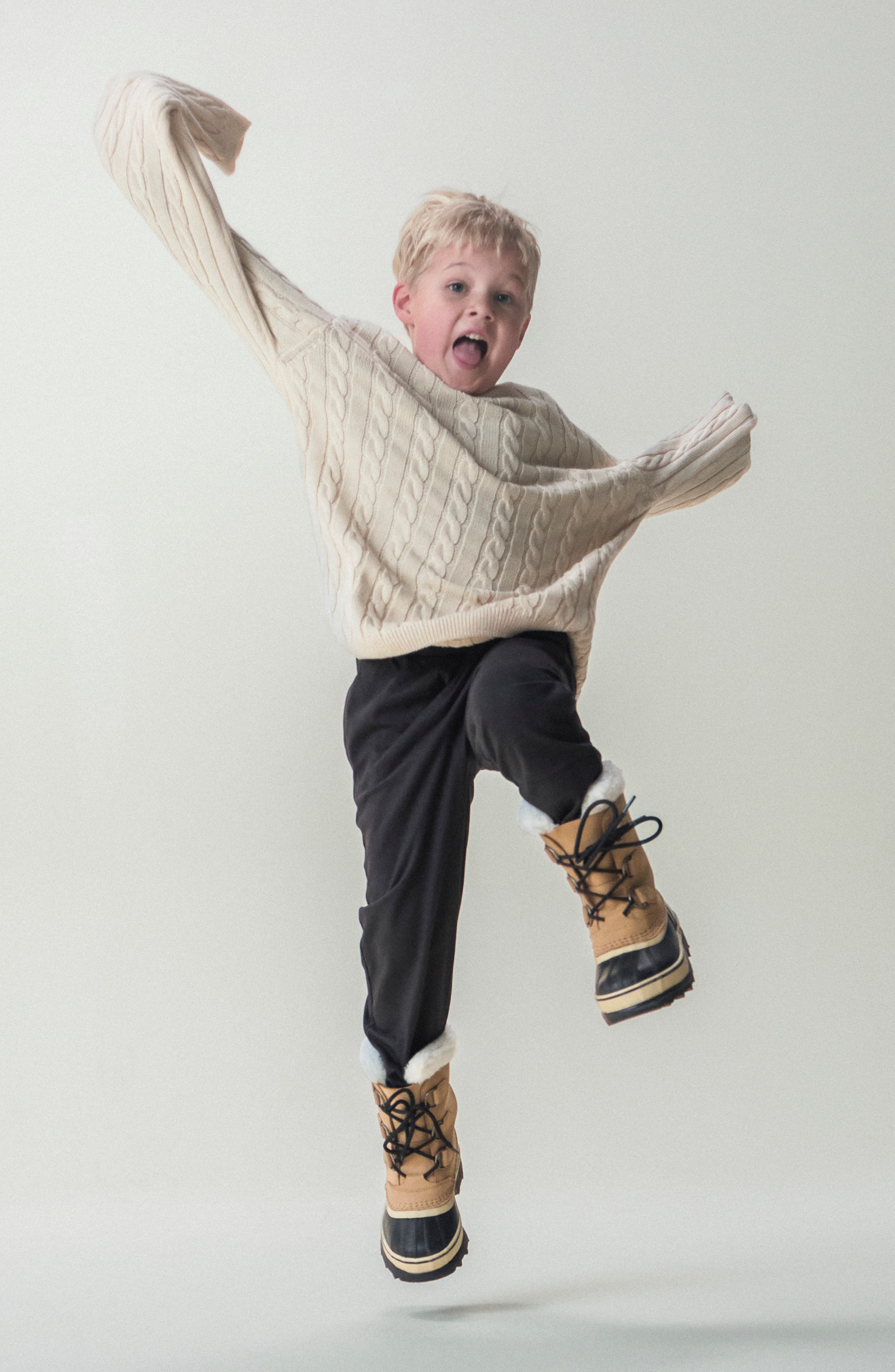 SOREL Youth Caribou<sup>™</sup> WP Boot, Alternate, color, 