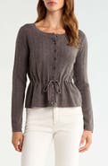 Lucky Brand Cloud Soft Babydoll Cardigan
