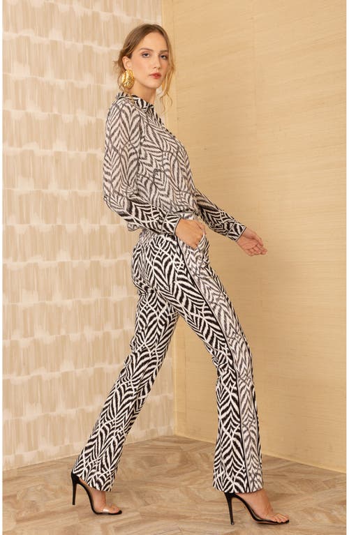 Hale Bob Amoura Flare Pant In Multi