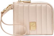 Kate Spade New York deco quilted leather card case