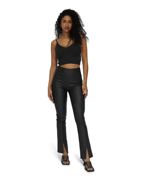 Belle & Bloom Midnight Rider Bootleg Pant In Black