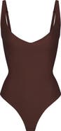 SKIMS Body Core Sculpt Plunge Bodysuit