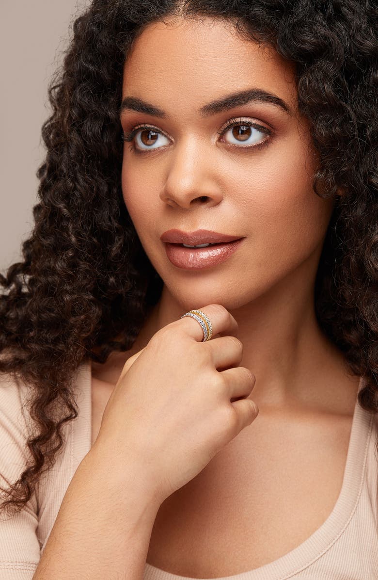 Bony Levy Audrey Oval Diamond Eternity Ring, Alternate, color, 18Kw