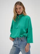 LNA Summer Terry Zip Sweatshirt