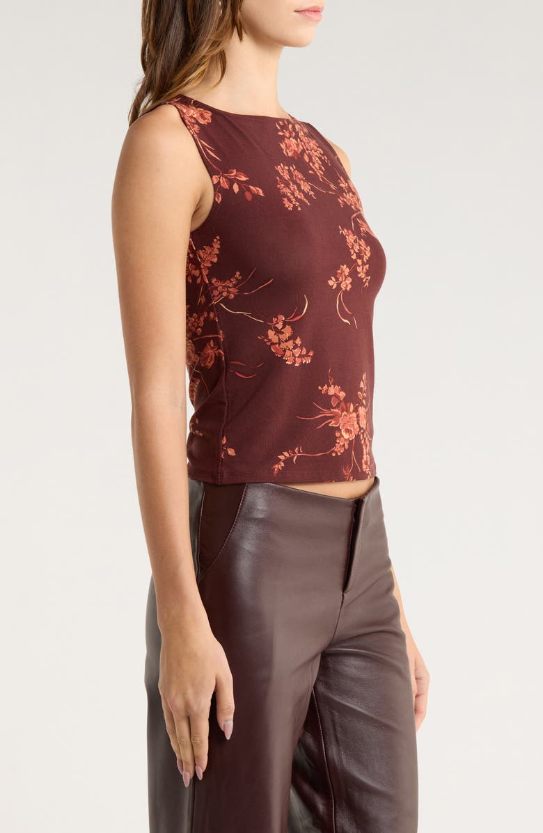 Reformation Dusk Sleeveless Knit Crop Top, Alternate, color, Lydia