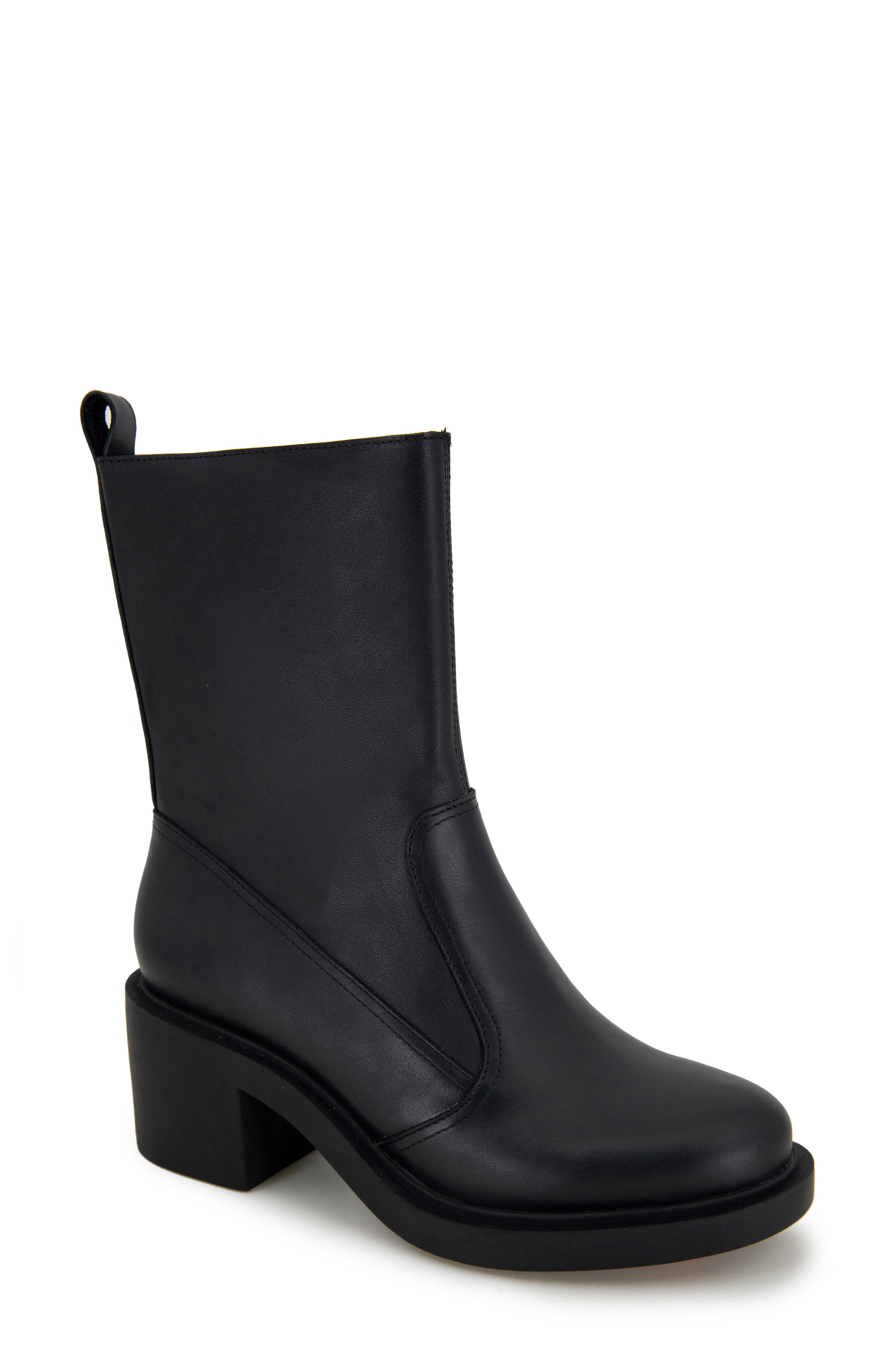 André Assous Gloria Water Resistant Boot, Main, color, Black