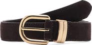 MANGO Suede Belt