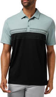 TravisMathew Postcard Book Colorblock Polo Shirt