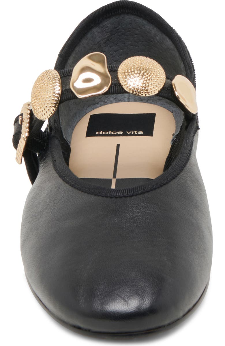 Dolce Vita Relan Mary Jane Ballet Flat, Alternate, color, Black Leather