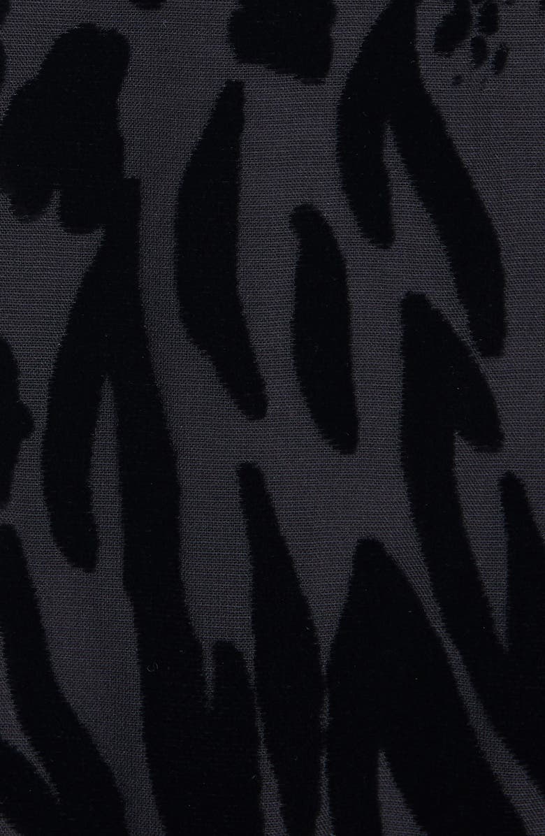 Veronica Beard Giacomo Animal Devoré Top, Alternate, color, 