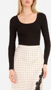 CAMI NYC Skyler Rib Knit Top